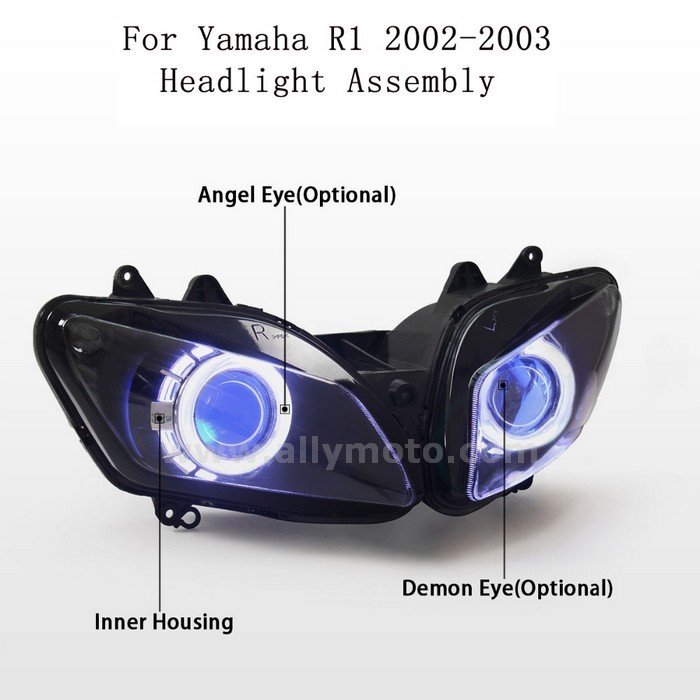 051 Headlight Yamaha Yzf R1 2002 2003-3